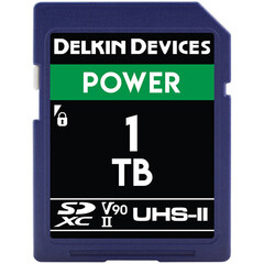 Карта памяти Delkin Devices 1TB SDXC Power UHS-II 300/250 MB/s V90