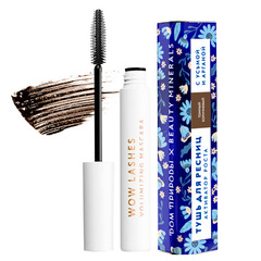 Тушь для ресниц активатор роста «Томный Коричневый» с усьмой и арганой Beauty Minerals ТМ Мануфактура Дом Природы