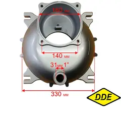 Корпус помпы DDE PTR80K внешний c 01 2016 (41030-P040-0300)