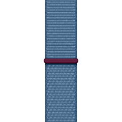 Умные часы Apple Watch SE 2 (2023) GPS, 44mm, Aluminium Case with Sport Loop, Silver/Winter Blue (Серебристый/зимний синий)