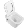 BelBagno BB7106CH-TOR-BS/SC Унитаз подвесной безободковый со смывом "Торнадо", с функцией биде и смесителем, с сиденьем дюропласт soft close