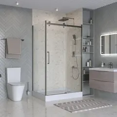 BelBagno MARINO-2-AH-1-120/100-C-GM Душевой уголок фото