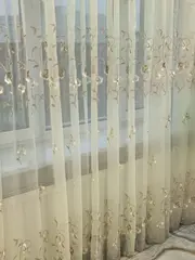 Тюль с вышивкой в гостиную спальню детскую 260 х 400 см