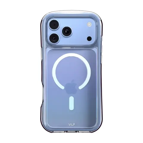 Чехол VLP iPhone 18 Pro Max Bubble Case с MagSafe голубой