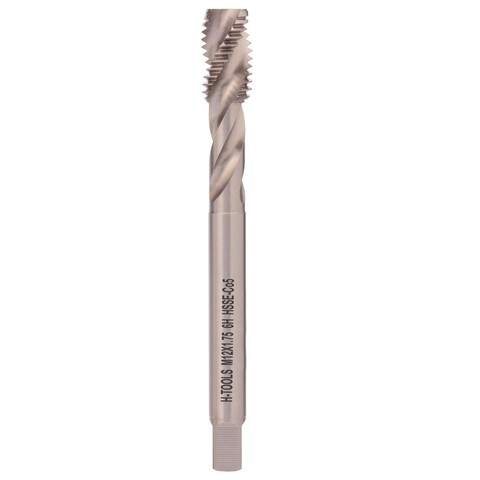 Метчик М12х1,75 (Машинный, винт.) DIN376 HSSE 6h C/2-3P R35 110мм a=7,0 H-Tools 511101-D2-0120