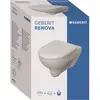 Geberit Renova 500.802.00.1 Комплект из подвесного унитаза, T54 (203040) и сиденья с видимым крепежом.