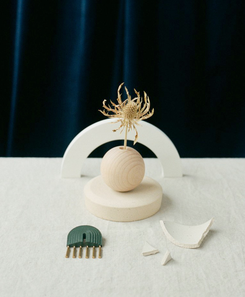 Брошь Illusion Brooch Green