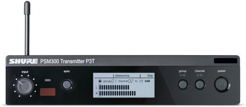 SHURE P3T M16 686-710 MHz передатчик для системы персонального мониторинга PSM300