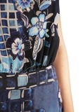 Платье из шелка ALBERTA FERRETTI