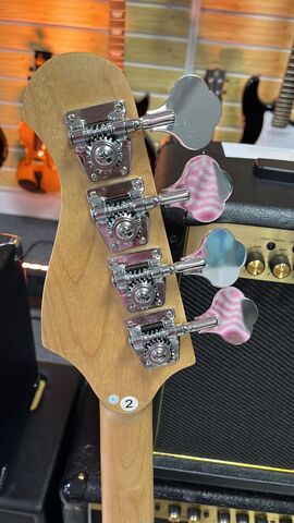 ROCKDALE Stars JB Bass Black бас-гитара типа джаз бас, цвет черный.