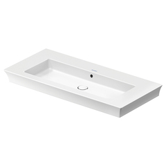 Duravit White Tulip 23631000601 Раковина накладная 1050х490 мм,с переливом, без отв. под смеситель, с WonderGliss, цвет: белый фото