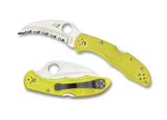 Фото Складной нож Spyderco Tasman Salt 2 Yellow