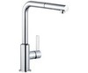 Kludi L-ine S 408510575 Смеситель для кухни с выдвижным изливом, цвет: хром