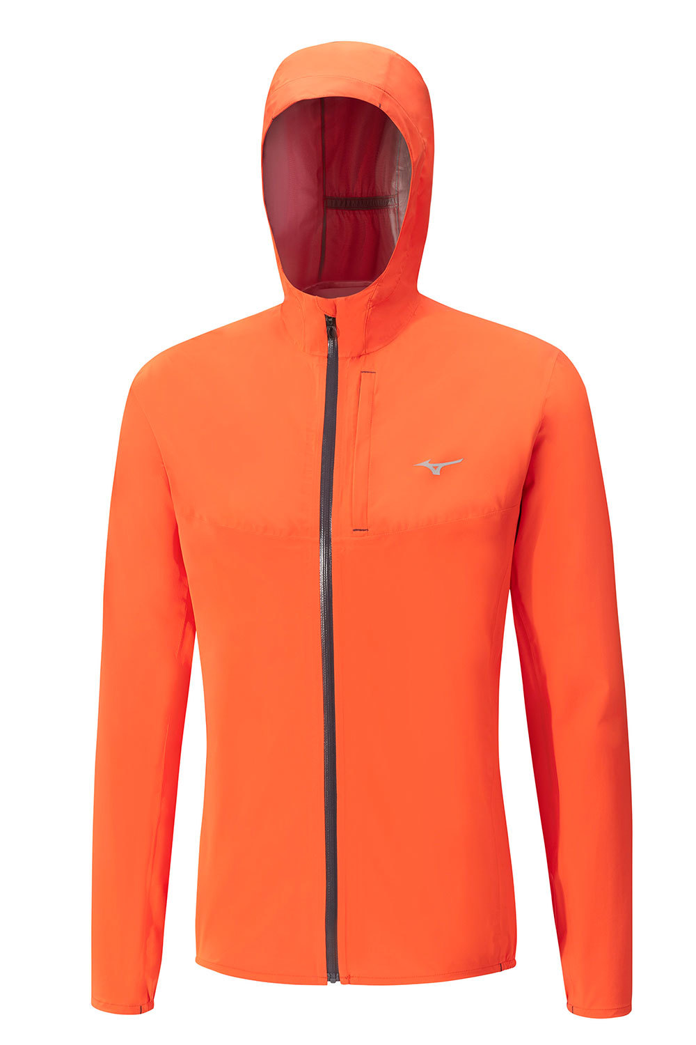 Беговая ветровка мужская Mizuno Waterproof 20k оранжевая