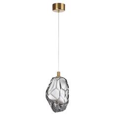 7114/4LA L-VISION ODL25 Подвесной светильник  бронзовый/прозрачное стекло/металл IP20 LED 4W 300Лм 3000K 200° 220V GEMME