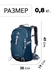 Рюкзак Ai One 1751 18л. Dark Green - 2