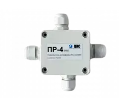 Разветвитель интерфейса RS-485/422 ПР-4 IP65 исп. 1 на din-рейку