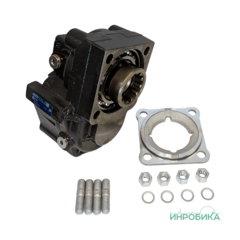 Коробка отбора мощности ISO для КПП ZF со смещением 350 Нм 1:1,8 с пневматическим включением 01008100172