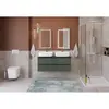 BelBagno KRAFT-1200-4C-SO-VO База под раковину подвесная с фрезерованными ручками по всей длине фасада с чет-мя выкатн. ящ., Еловый Мат., 1200x455x500