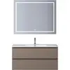BelBagno KRAFT-1000-2C-SO-СO База под раковину подвесная с фрезерованными ручками по всей длине фасада с двумя выкатн. ящ., Бежевый Мат., 1000x455x500