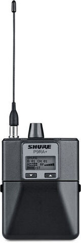 SHURE P9RA+ L6E поясной приемник системы персонального мониторинга PSM900, частоты 656 - 692 MHz