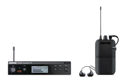 SHURE P3TER112GR M16 686-710 MHz беспроводная система персонального мониторинга PSM300 с наушниками SE112