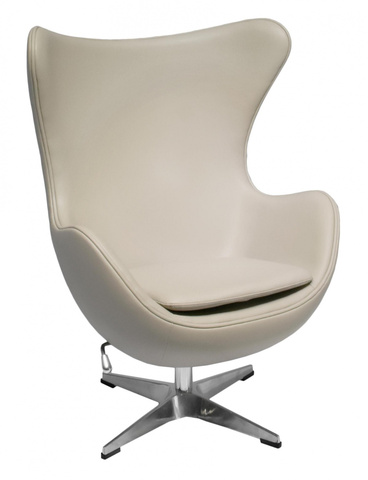 Фото: Кресло EGG STYLE CHAIR латте - основной вид