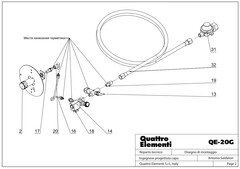 Фитинг QUATTRO ELEMENTI QE-20G (243-943-018)