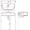 ArtCeram Atelier ATL003 01 00 *1 Раковина подвесная, 65x45, цвет: белый