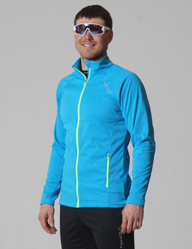 Nordski Elite мужская разминочная куртка blue