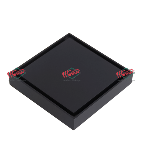 Душевой трап Warmer Black Line 086150