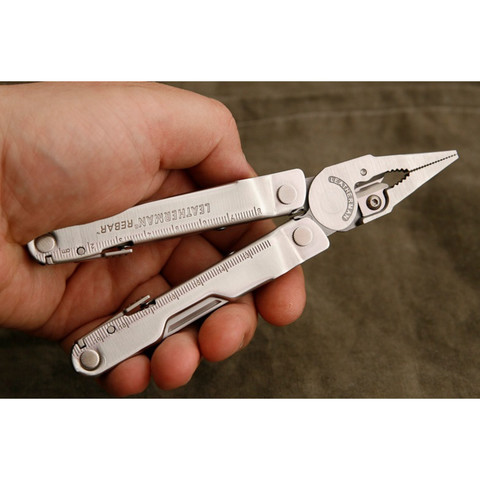 Мультитул Leatherman Rebar, 17 функций, кожаный чехол (831560) - Multitool-Leatherman.Ru