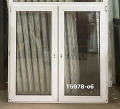 Окно Пластиковое Б/У 1420(в) х 1400(ш)