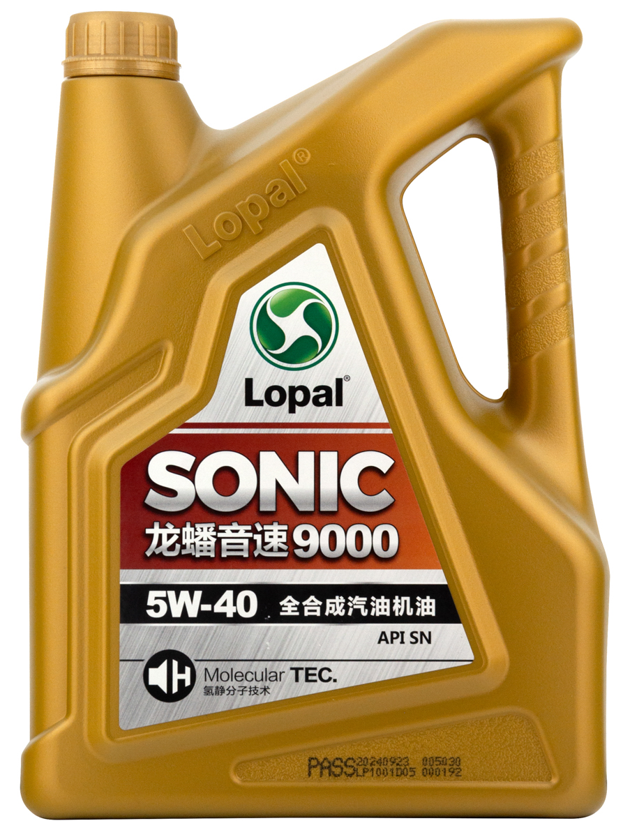 Моторное масло Lopal SONIC 9000 SN 5W-40 синтетическое 4л