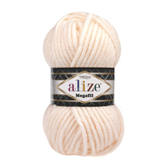 Пряжа ALIZE "Superlana Megafil" 310 медовый