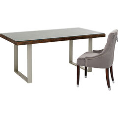 Стол Conley Silver 180x90 см