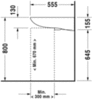 Duravit D-Code 23136000002 Раковина медицинская