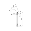 Delabie 795100 TEMPOMIX (раковина) с запорным вентилем F3/8" ~7 сек, ручка Bayblend®