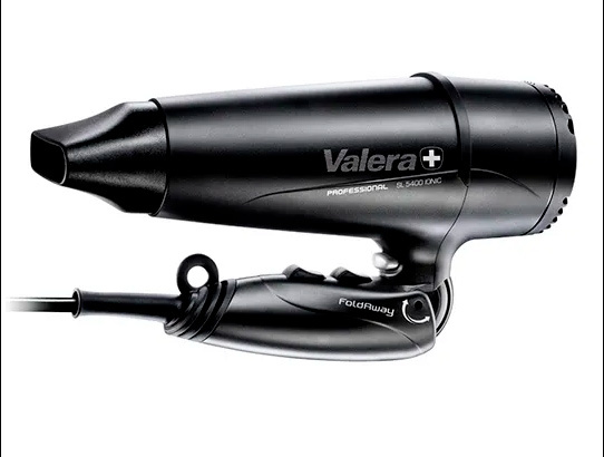 Фен Valera Professional Swiss Light 5400 Fold-Away Ionic Black