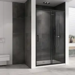 Abber Schwarzer Diamant AG30180B Душевая дверь, цвет: чёрный фото
