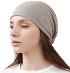 Шапка удлиненная с подкладкой Skully Lace Hat grey