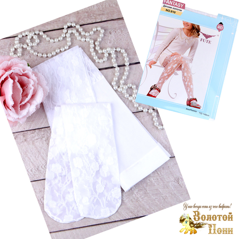 Колготки фантазийные 40 DEN девочке (9-11) 191612-S810