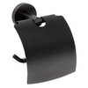 Bemeta Dark 104112010 Держатель туалетной бумаги, цвет: чёрный