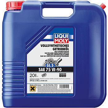 Масло трансмиссионное Liqui Moly 75W90 (GL-5) синтетическое 20л