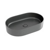 Ceramica Nova Element CN6048MDH Умывальник чаша накладная овальная, 60.8x38.5, цвет: темный антрацит матовый