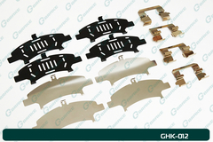 Комплект пластин для тормозных колодок G-brake GHK-012