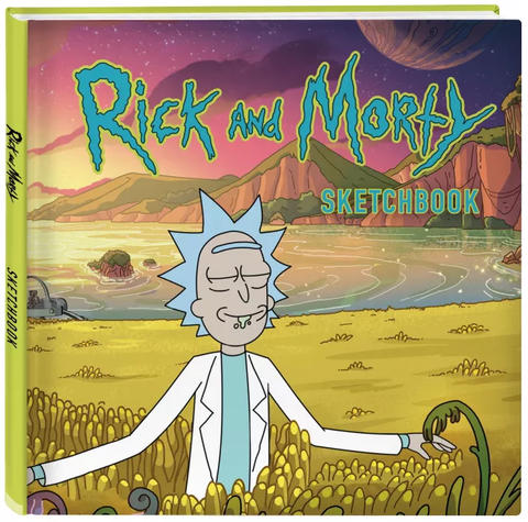 Скетчбук Рик и Морти. Рик в поле