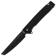 Фото Складной нож Daggerr Ronin 2.0 All Black, сталь D2, рукоять G10