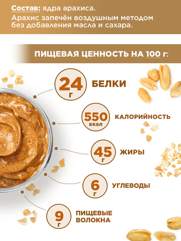 Арахисовая паста 250 г