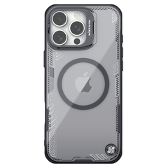 Чехол тонированный прозрачный с поддержкой MagSafe на iPhone 16 Pro, серия Iceblade Prop Magnetic (версия с открытой камерой) от Nillkin